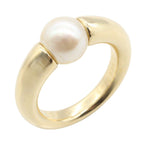 Cartier Akoya Pearl · 18K Yellow Gold Ring