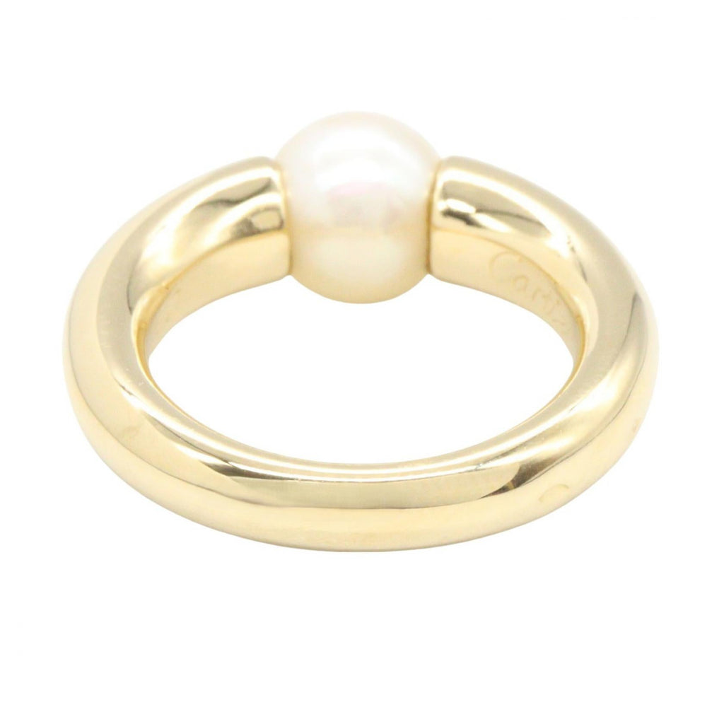 Cartier Akoya Pearl · 18K Yellow Gold Ring