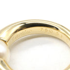 Cartier Akoya Pearl · 18K Yellow Gold Ring