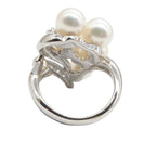 TASAKI Akoya Pearl · Platinum · Diamond Ring