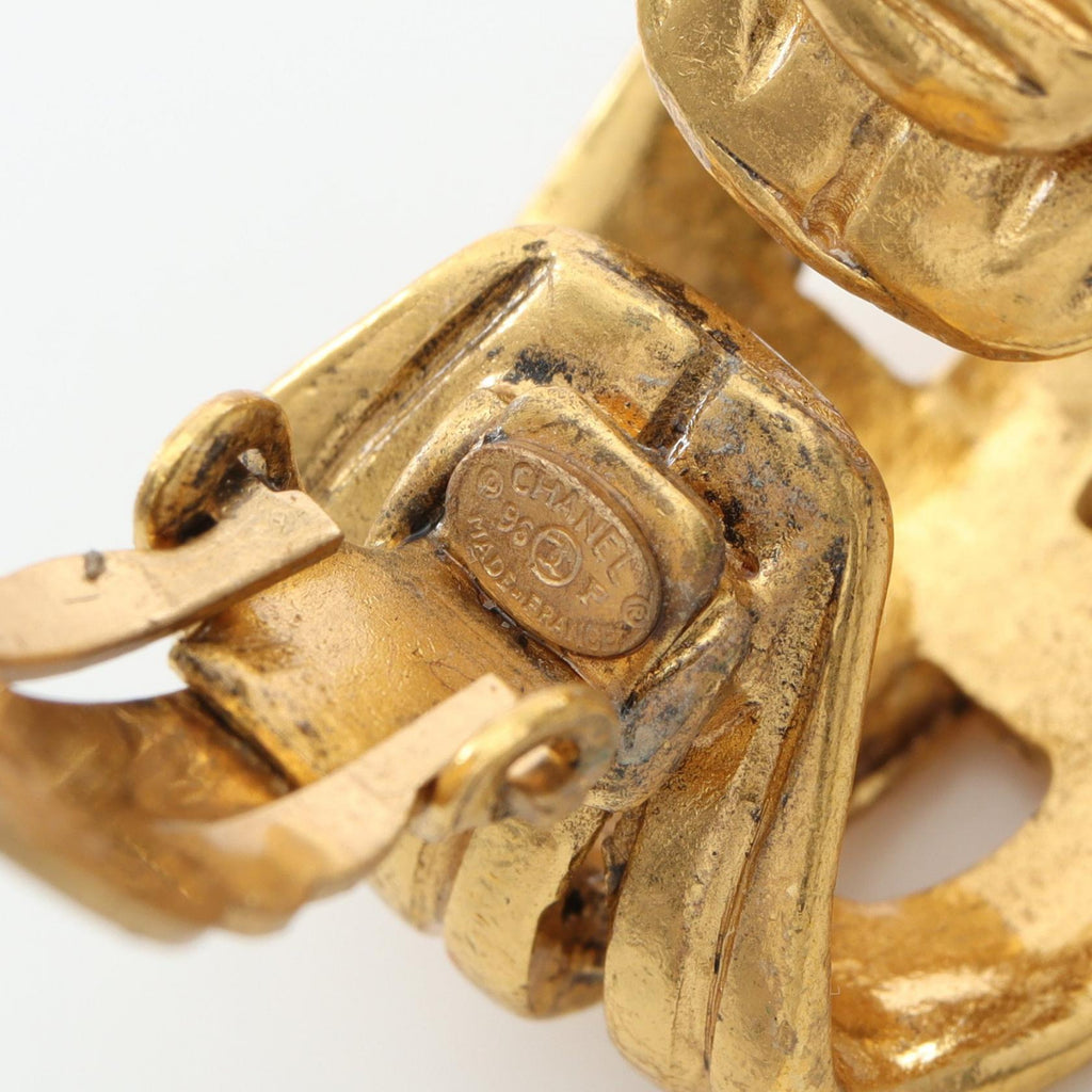 Chanel COCO Mark · Gold Plated Brooch