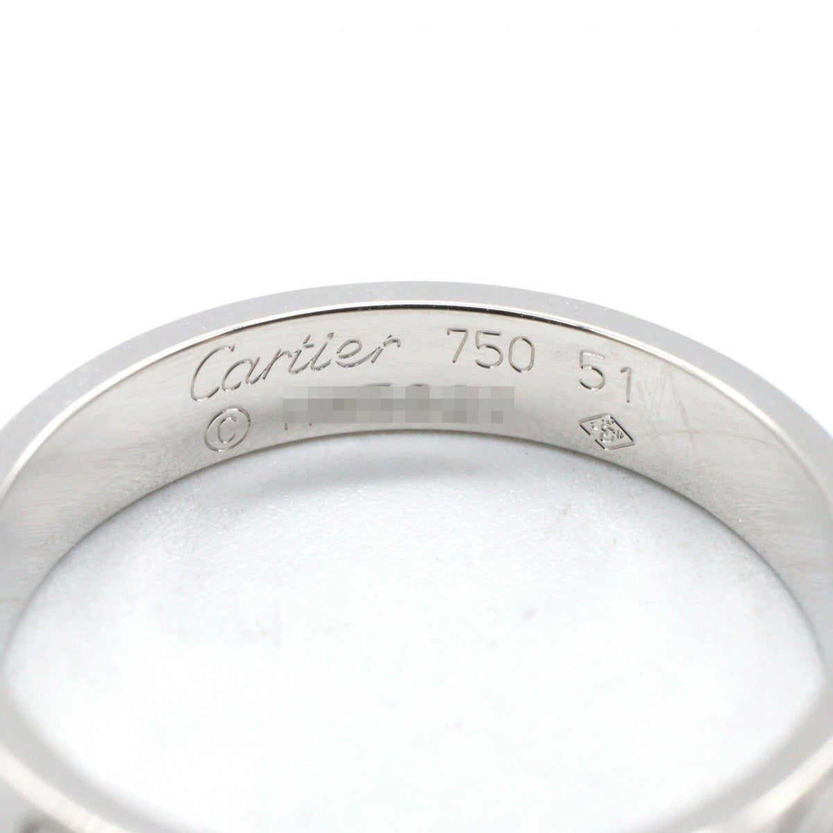 Cartier Mini Love Ring · 18K White Gold