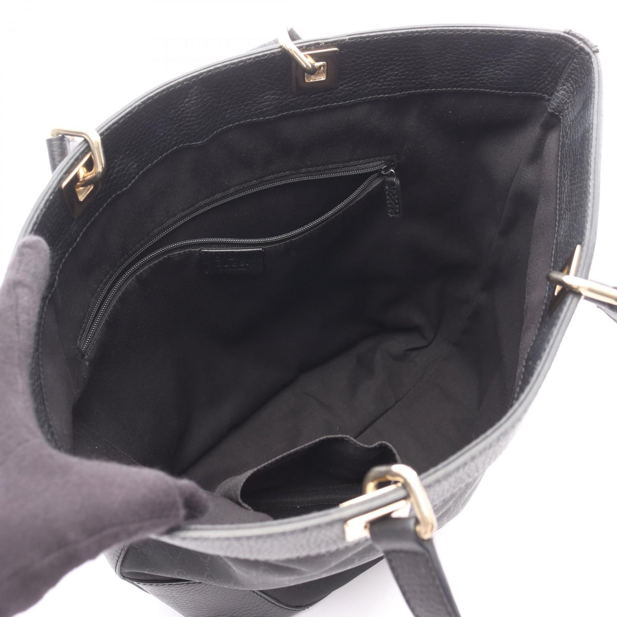 Gucci GG Bucket Tote · Nylon Leather