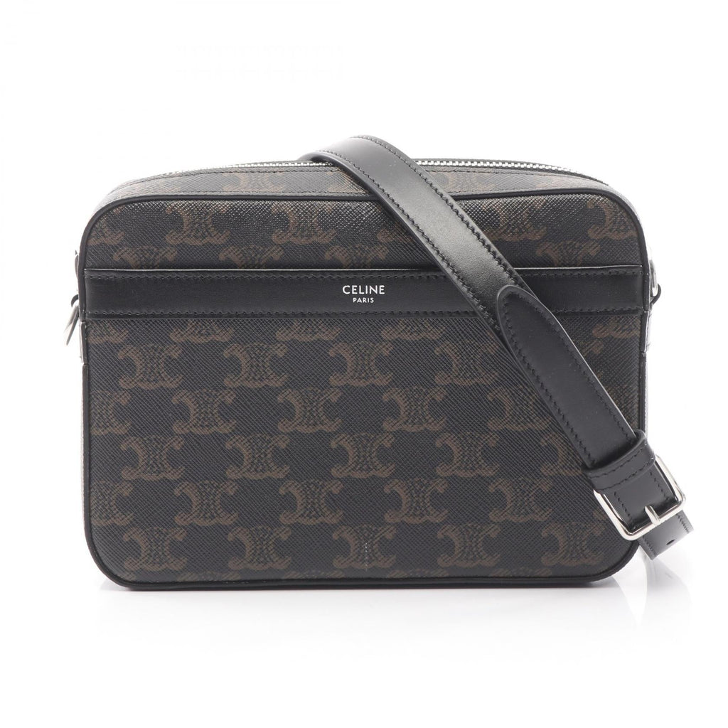 Celine Triomphe · Messenger · Coated Canvas