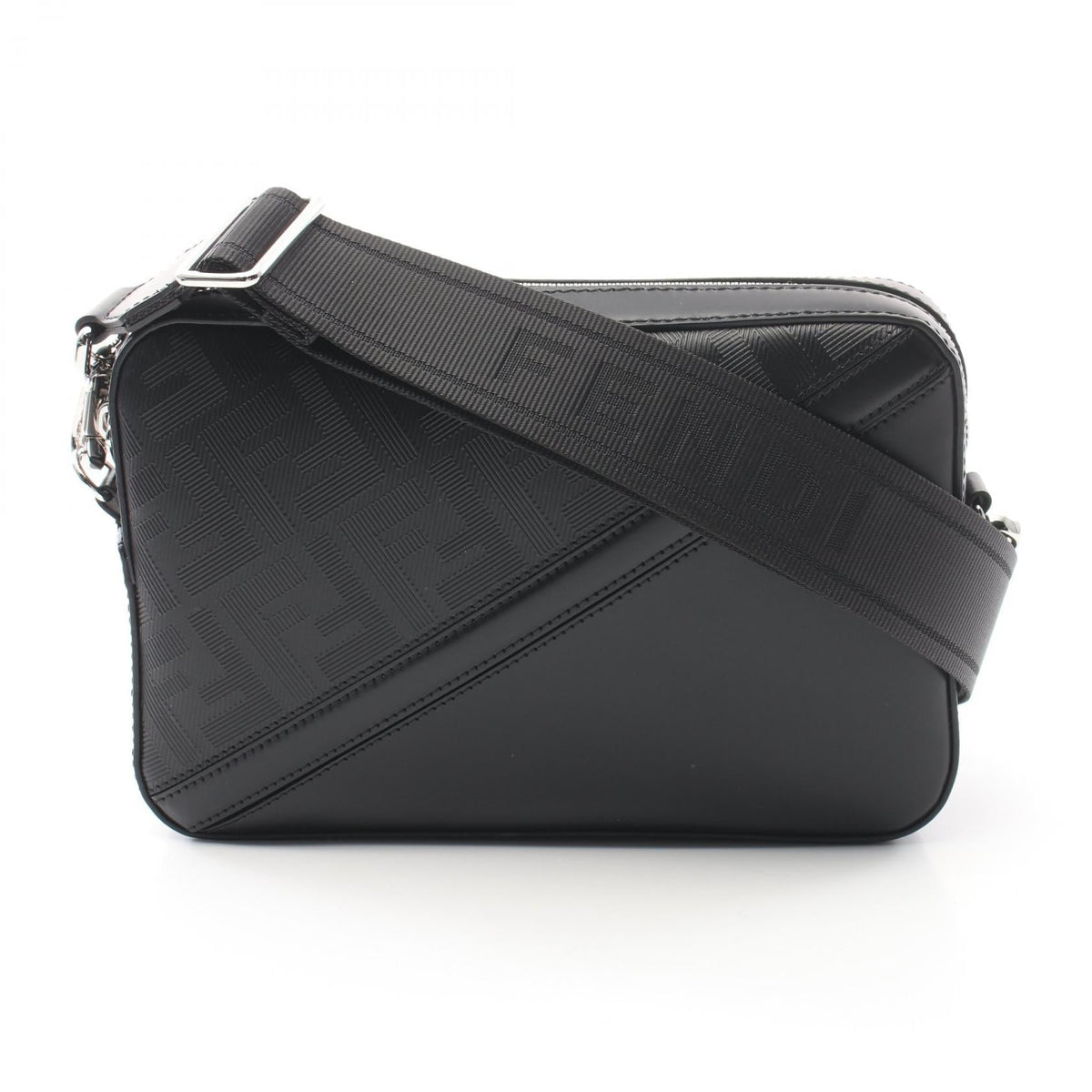Fendi Diagonal Camera Case · Zucca