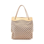 Gucci GG Canvas Tote · Leather Trim