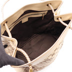 Gucci GG Canvas Tote · Leather Trim