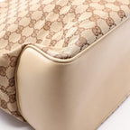 Gucci GG Canvas Tote · Leather Trim