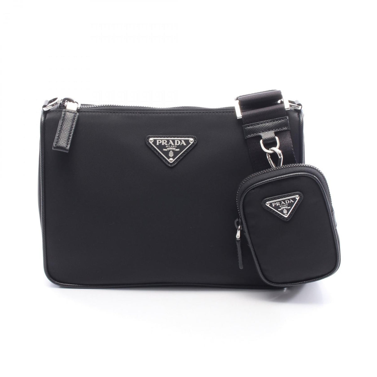Prada Saffiano Travel · Nylon & Leather