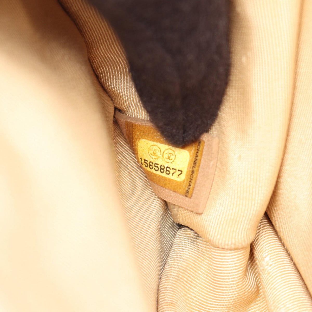 Chanel Bias Stitch · Leather · Gold Hardware