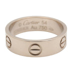 Cartier Love Ring · 18K White Gold