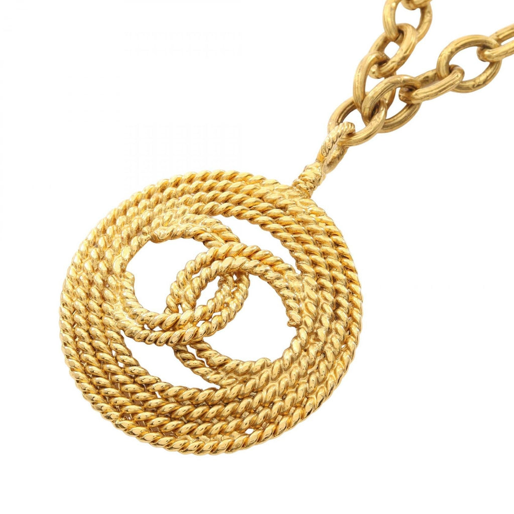 Chanel COCO Mark · Long Pendant · Gold Plated