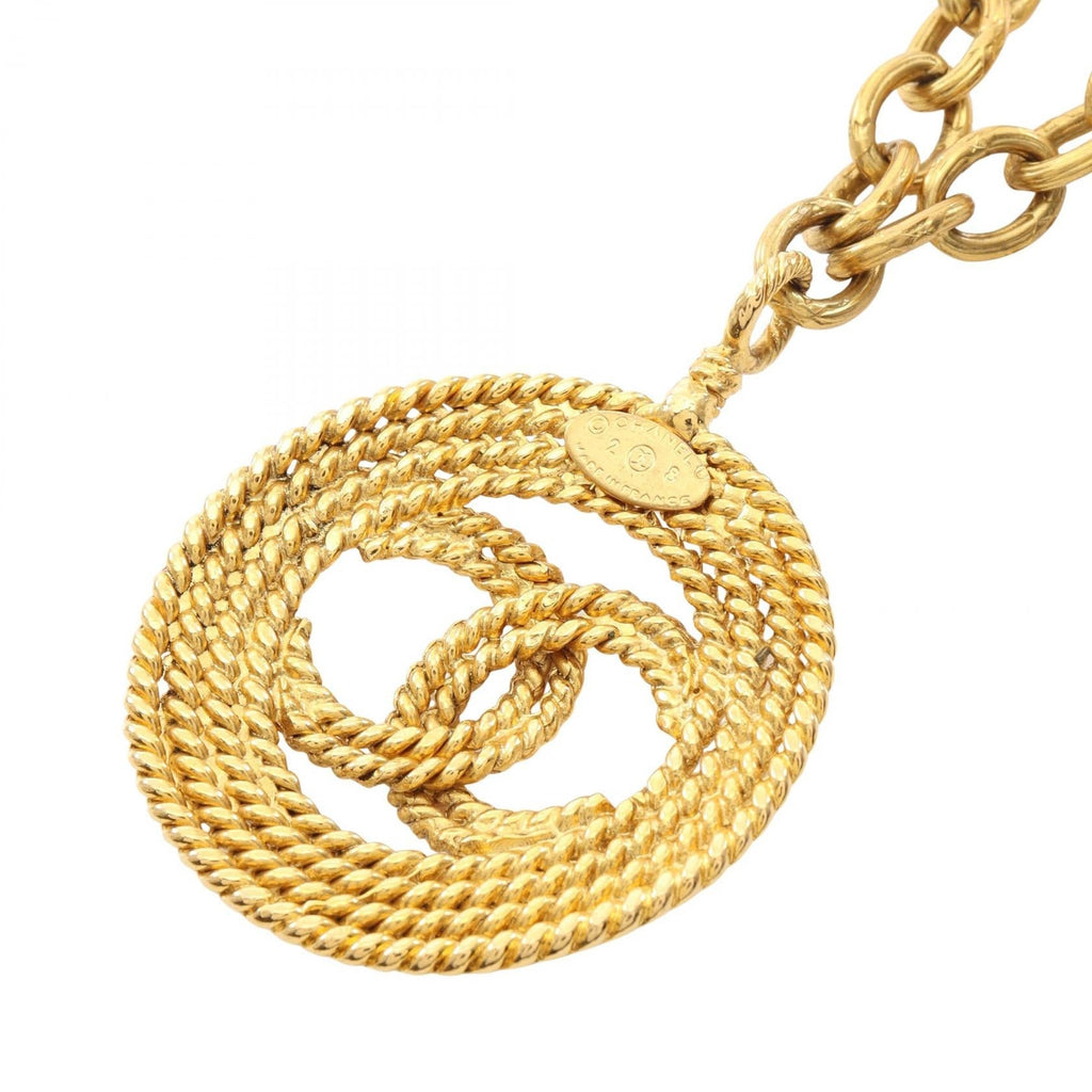Chanel COCO Mark · Long Pendant · Gold Plated