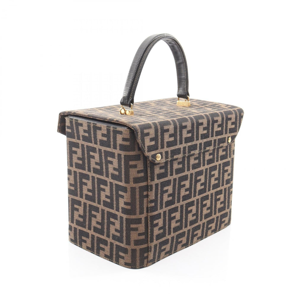 Fendi Zucca Shoulder Bag · Canvas Leather