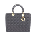 Dior Large Cannage · Leather Handbag