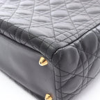 Dior Large Cannage · Leather Handbag