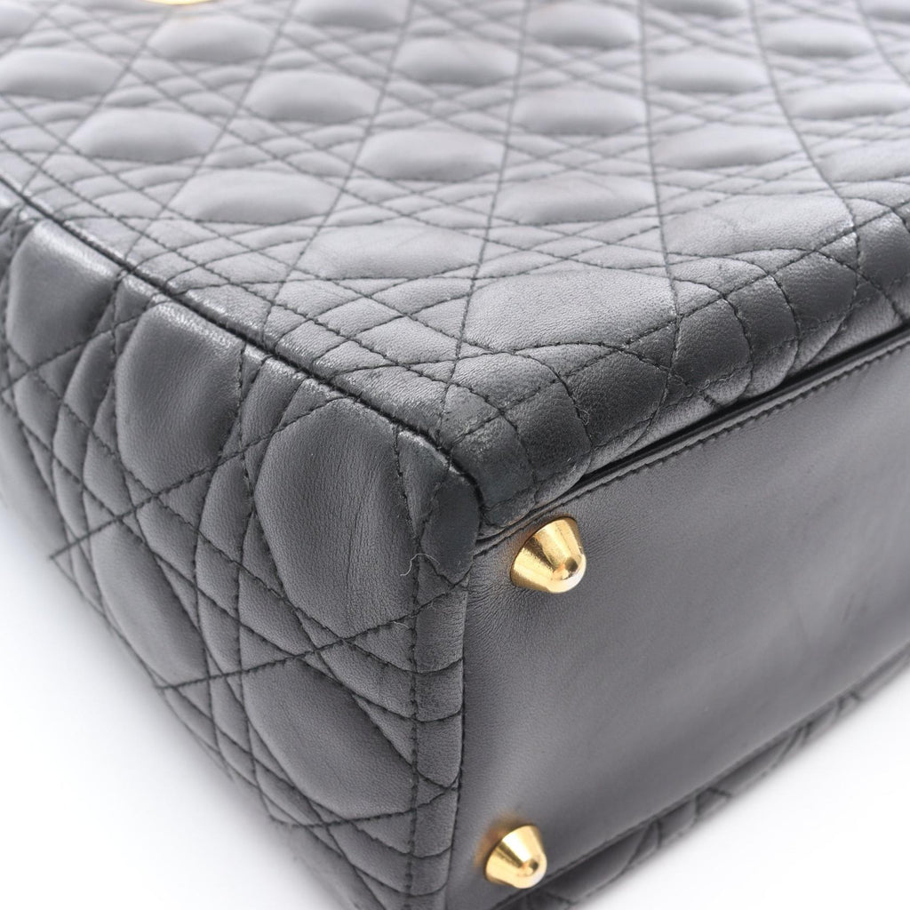 Dior Large Cannage · Leather Handbag