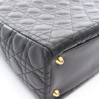 Dior Large Cannage · Leather Handbag