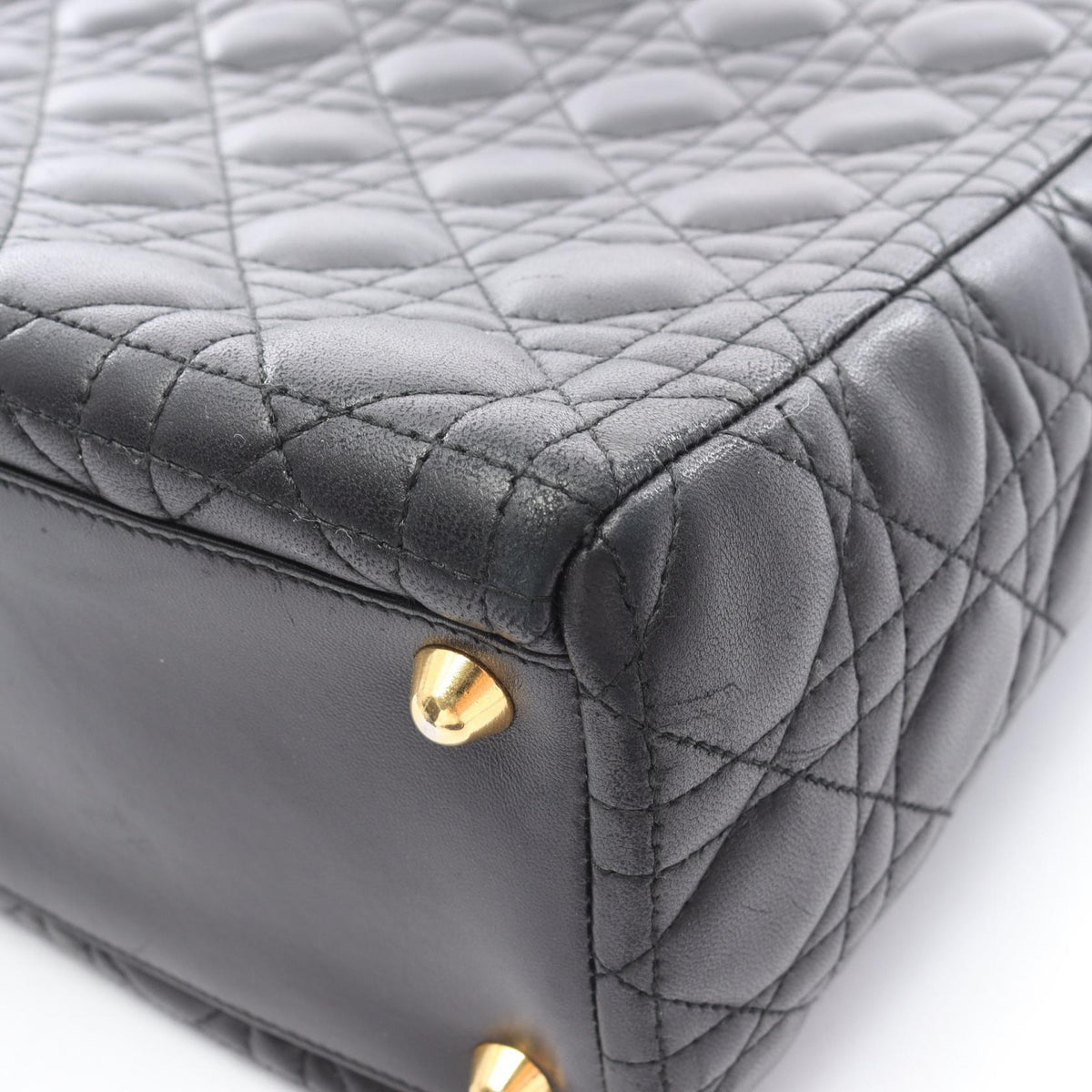 Dior Large Cannage · Leather Handbag