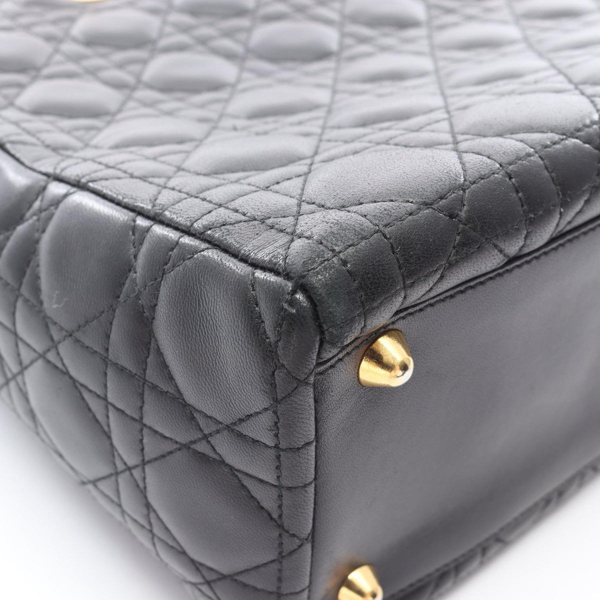 Dior Large Cannage · Leather Handbag