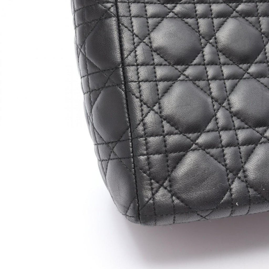 Dior Large Cannage · Leather Handbag