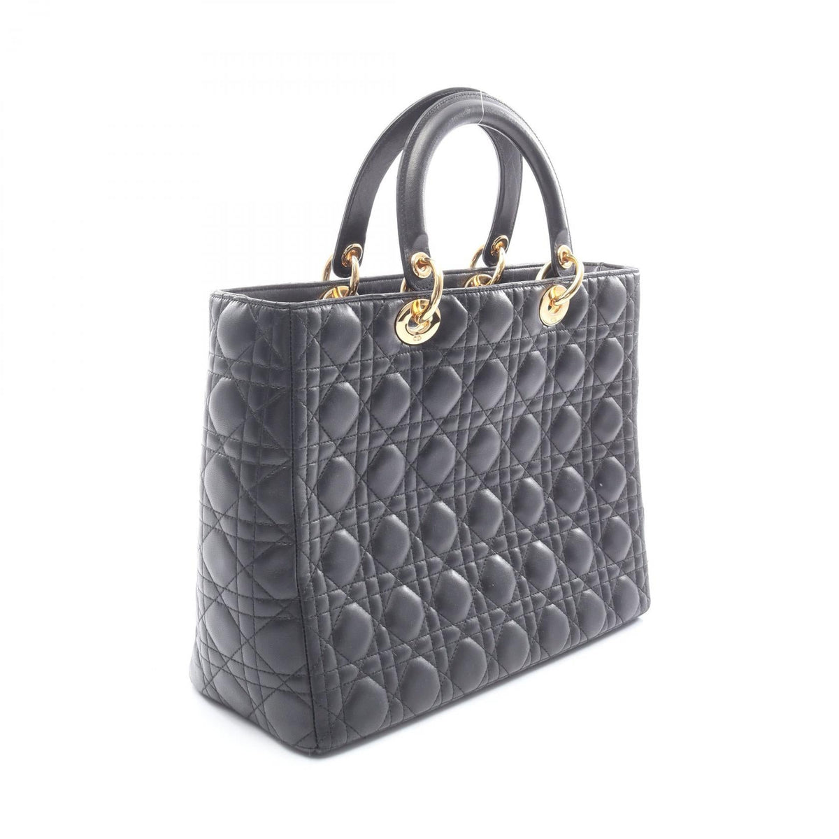 Dior Large Cannage · Leather Handbag