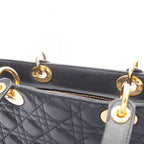 Dior Large Cannage · Leather Handbag