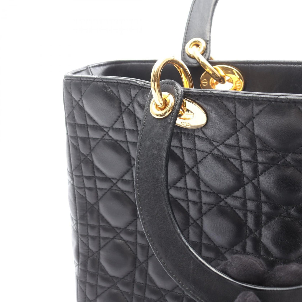 Dior Large Cannage · Leather Handbag
