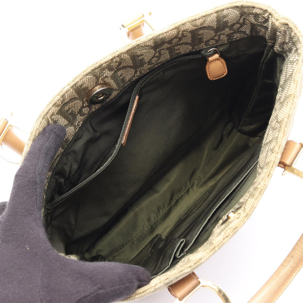 Dior Trotter Tote · Canvas Leather