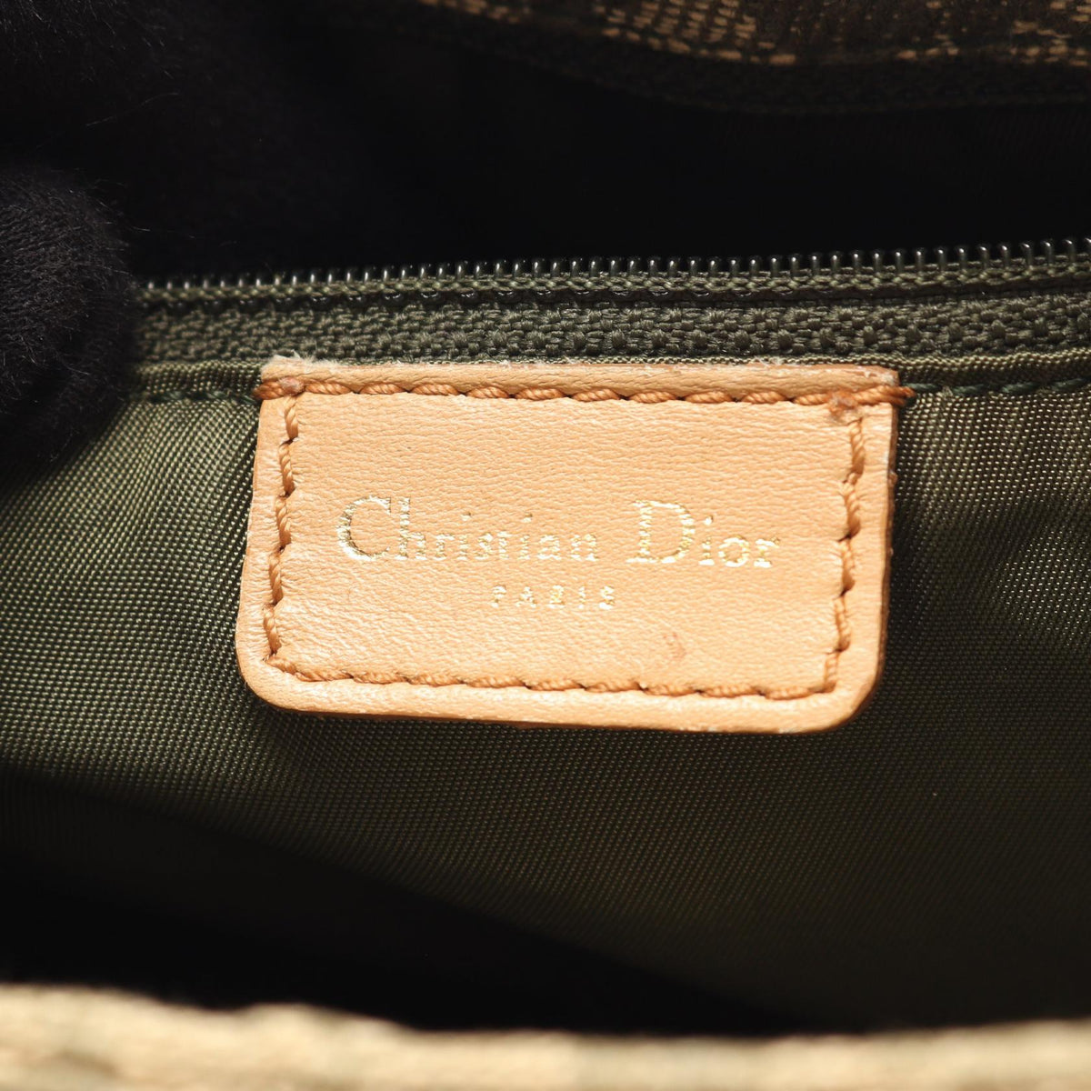 Dior Trotter Tote · Canvas Leather