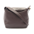 Loewe Logo · Leather Shoulder Bag