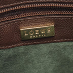 Loewe Logo · Leather Shoulder Bag