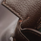 Loewe Logo · Leather Shoulder Bag
