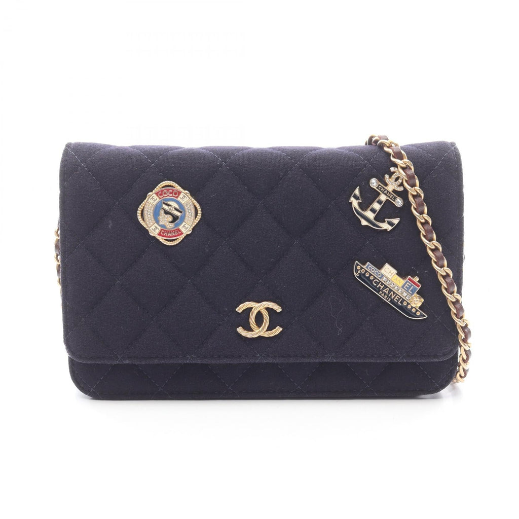 Chanel Matelasse Marine · Wool