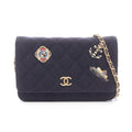Chanel Matelasse Marine · Wool