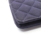 Chanel Matelasse Marine · Wool