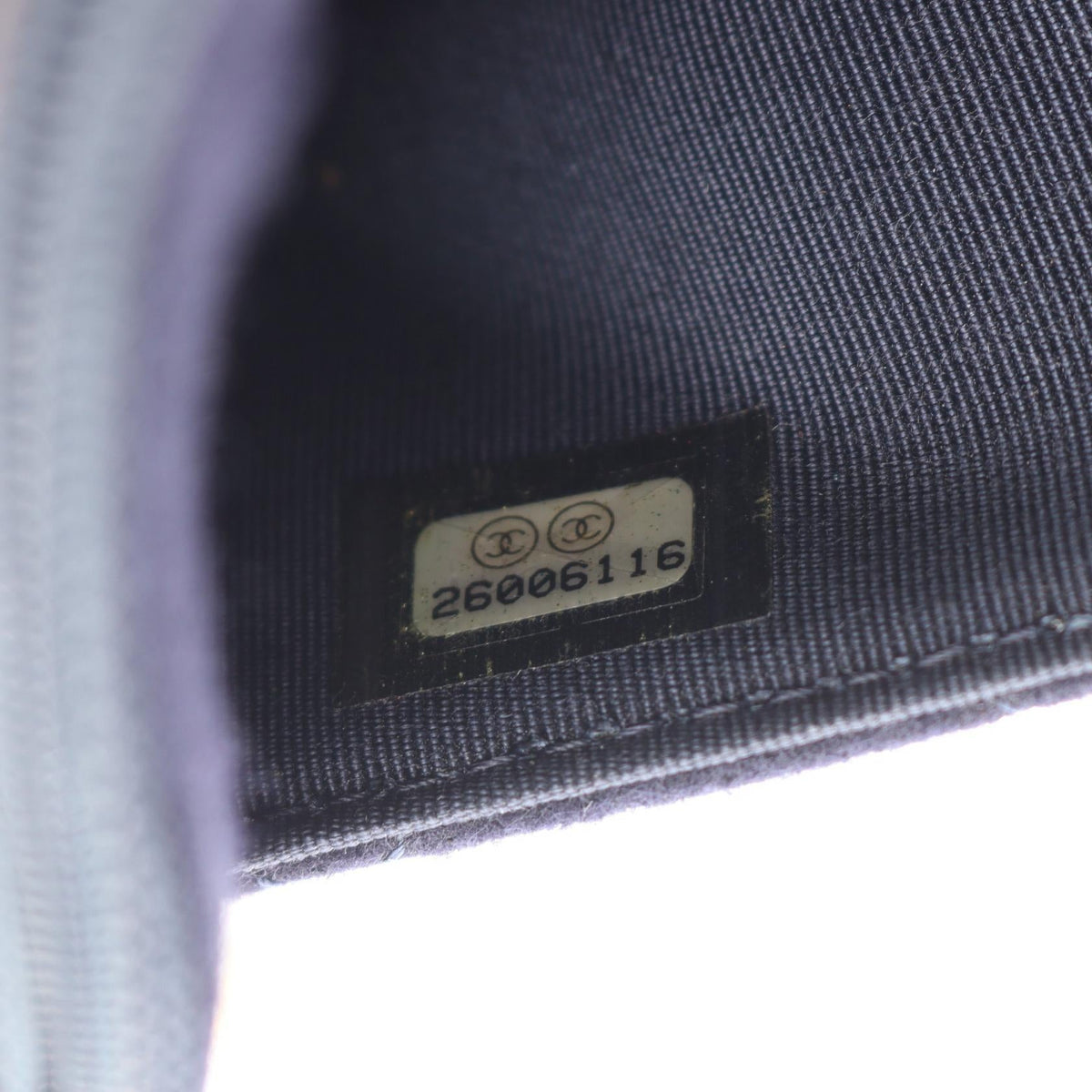Chanel Matelasse Marine · Wool