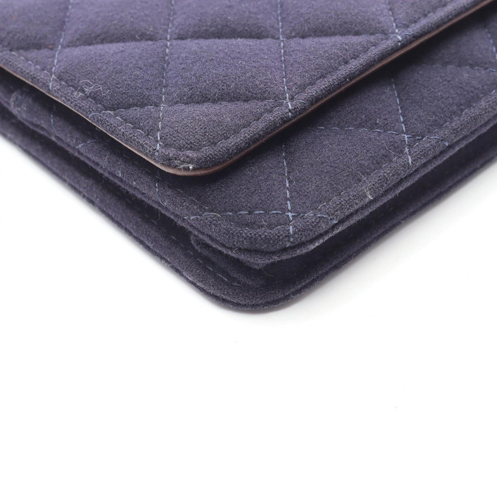 Chanel Matelasse Marine · Wool