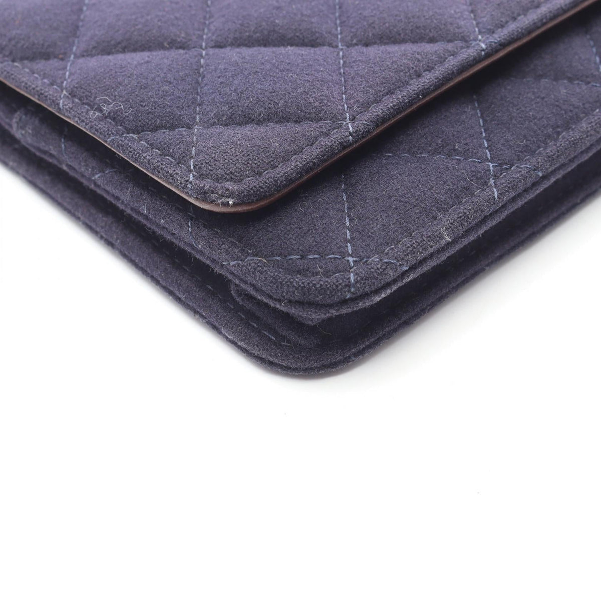 Chanel Matelasse Marine · Wool