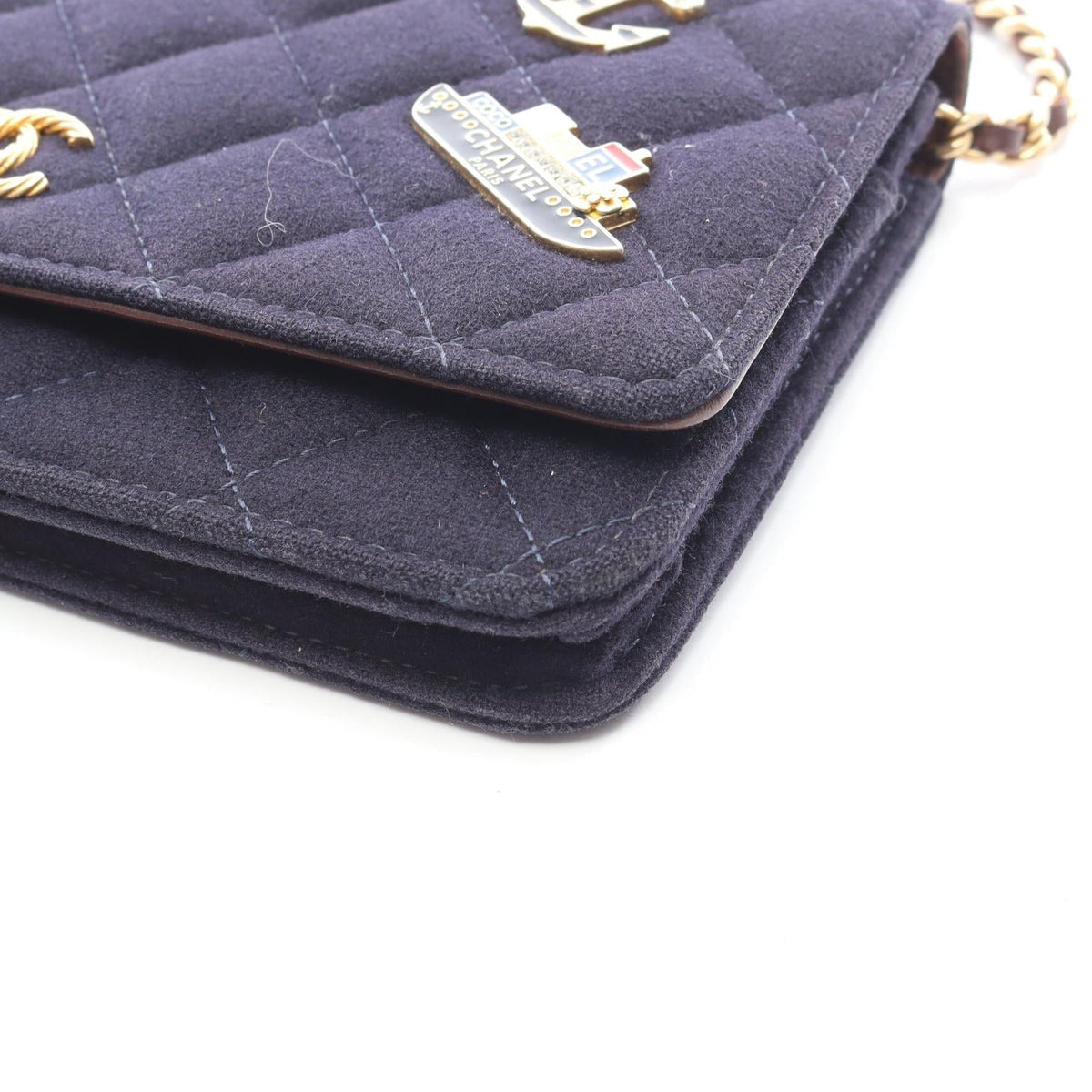 Chanel Matelasse Marine · Wool