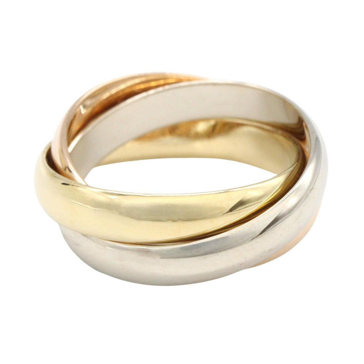 Cartier Trinity Ring · Tri-Gold