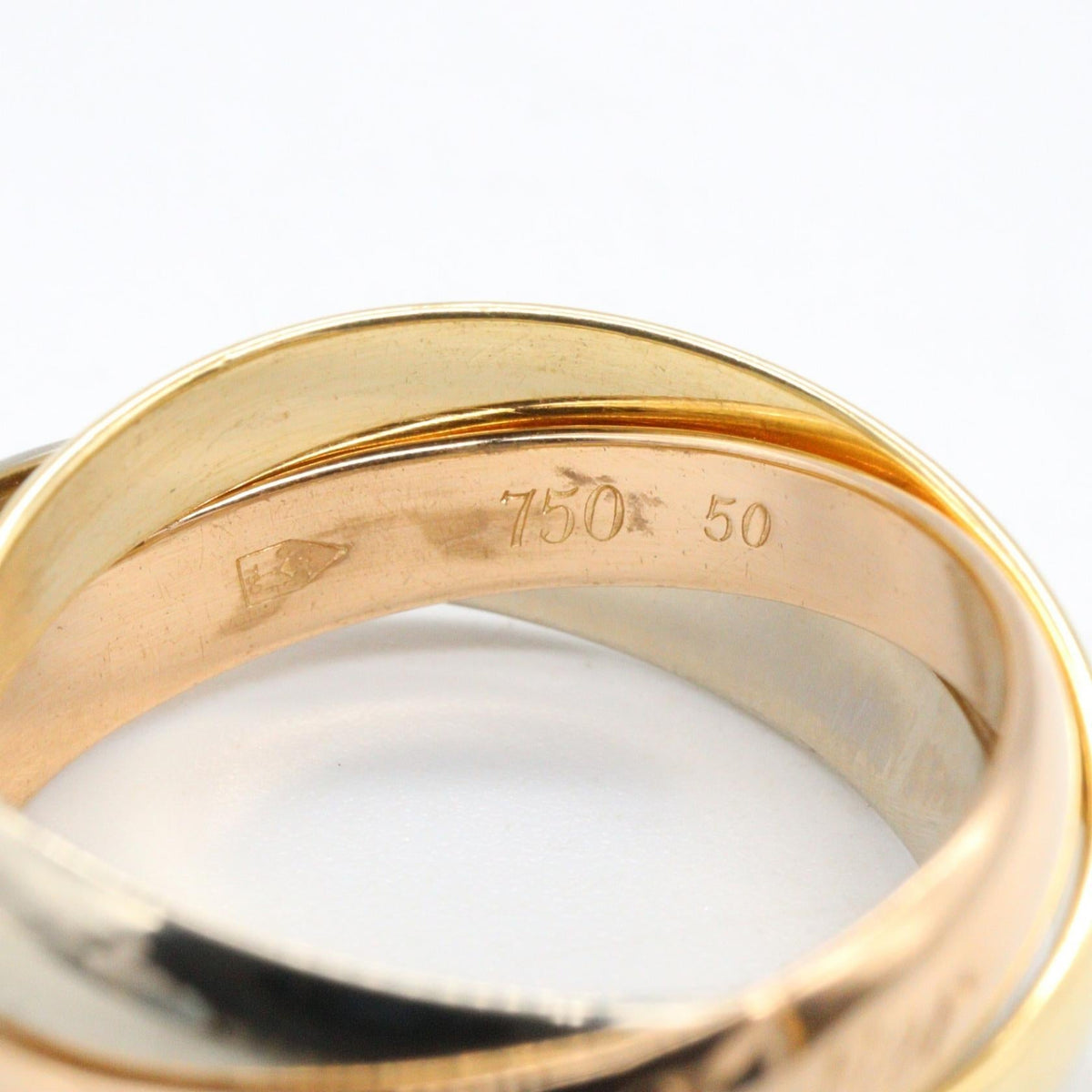 Cartier Trinity Ring · Tri-Gold
