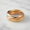 Cartier Trinity Ring · Tri-Gold