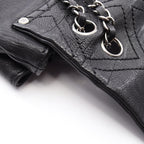 CHANEL Diamond Stitch · Leather