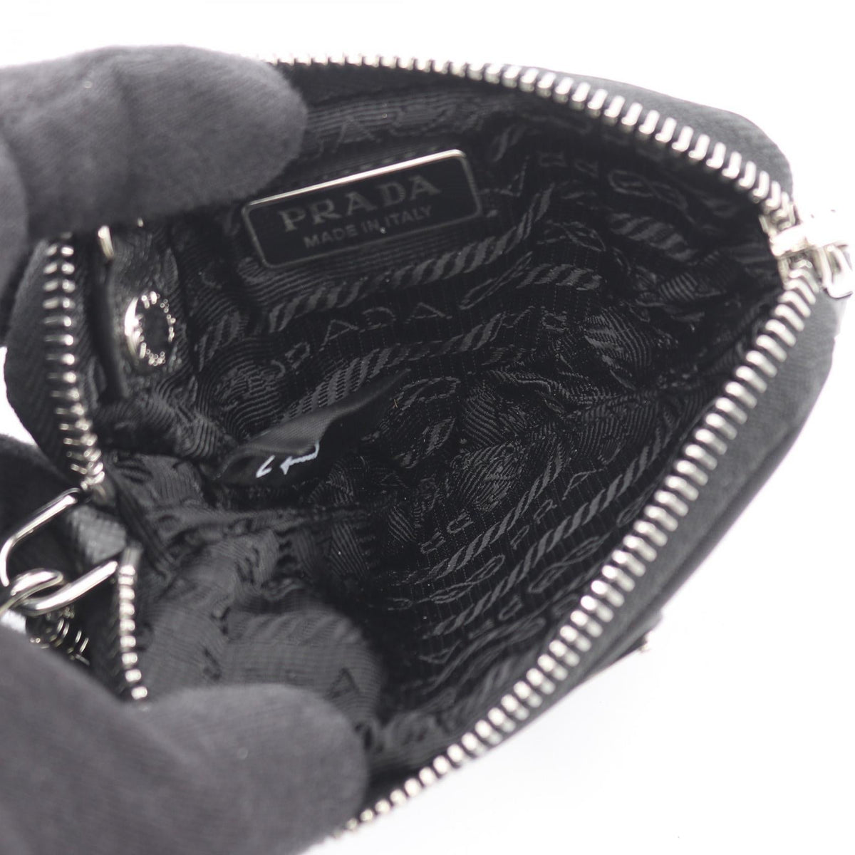 Prada Tessuto · Nylon Shoulder Pouch