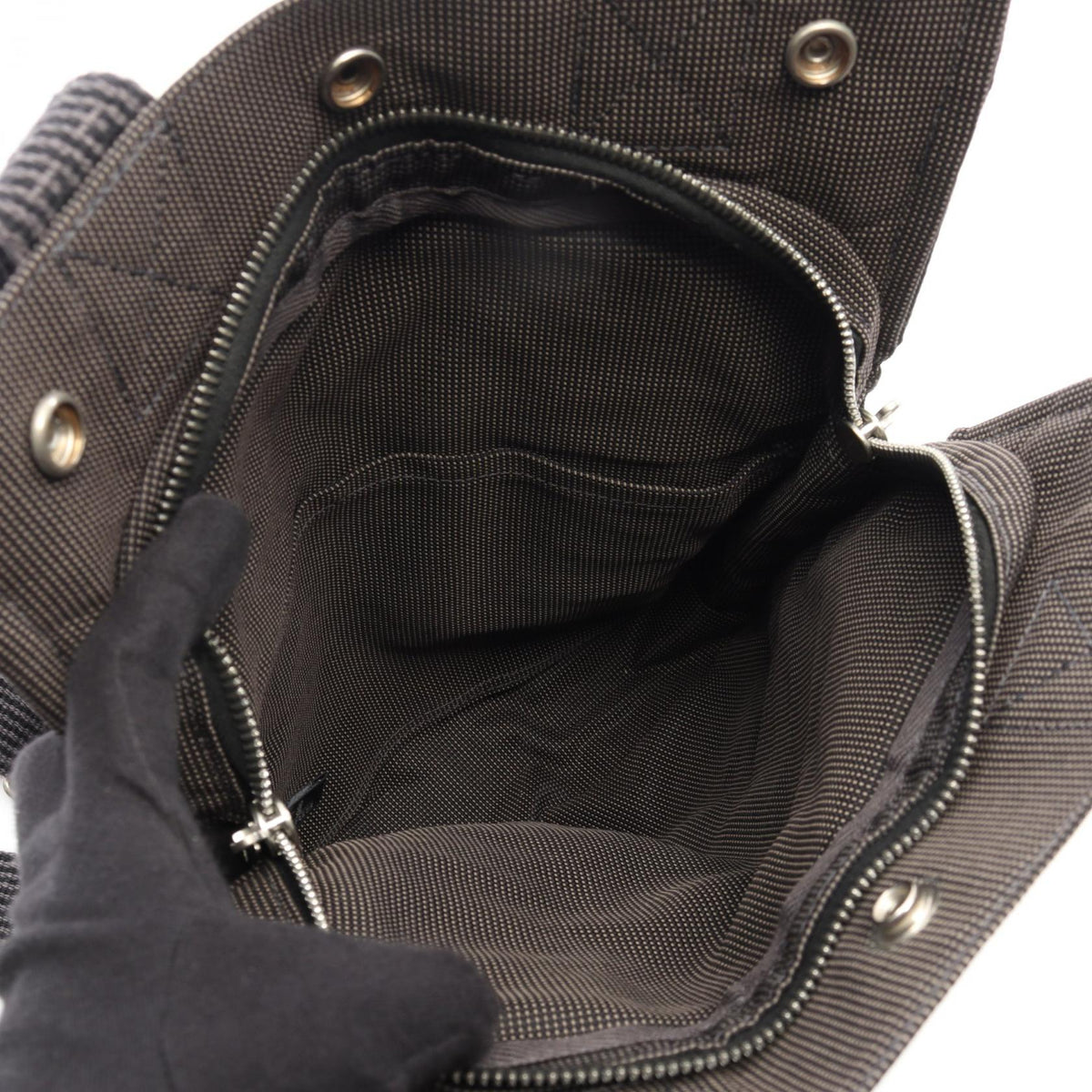 Hermès Herline · Nylon Canvas Backpack