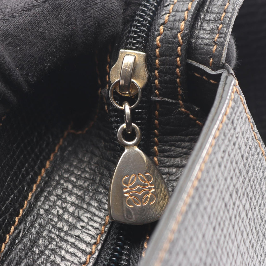Loewe Embossed Logo Shoulder · Leather