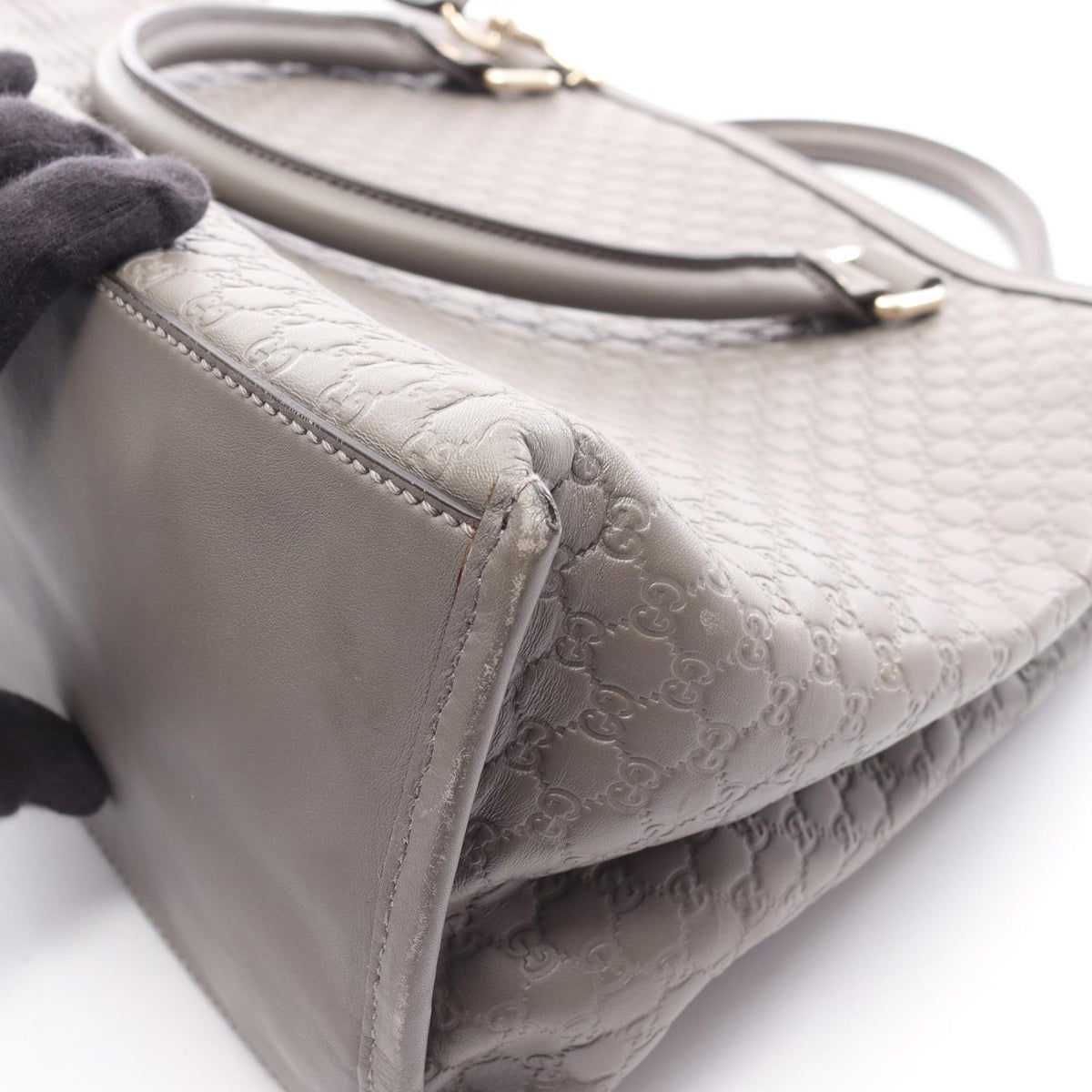 Gucci Micro Guccissima · Leather