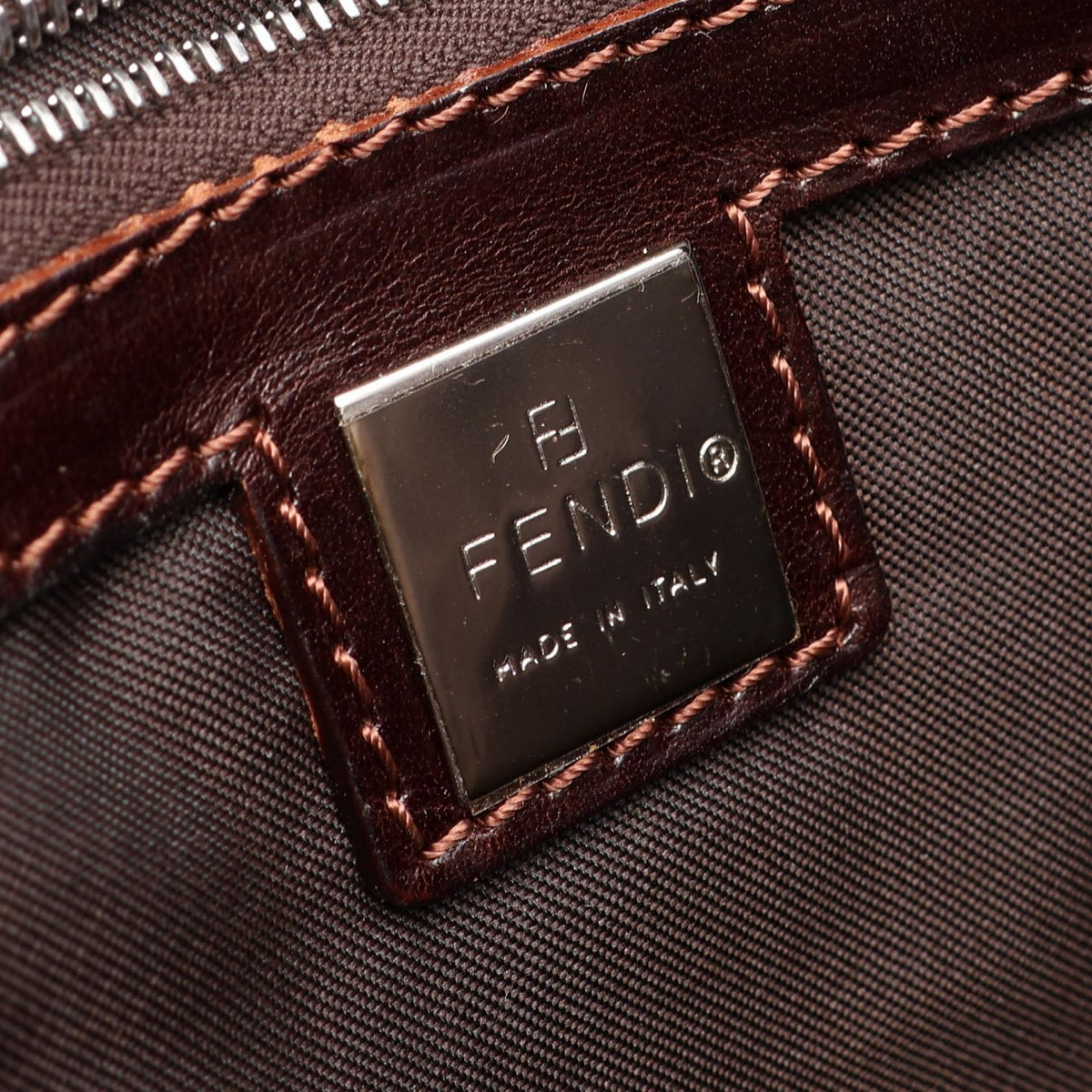 Fendi Zucca · Canvas Tote