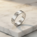Cartier Love · 18K White Gold Ring